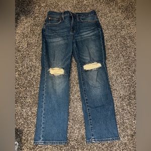 Madewell Perfect Vintage Crop jeans